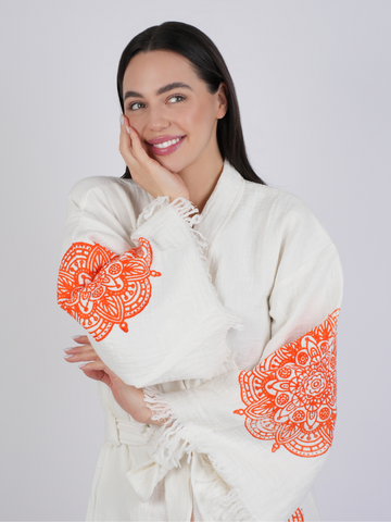 Mandala Kimono Robe