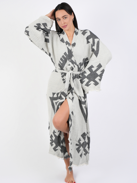 Muslin Kimono Robe