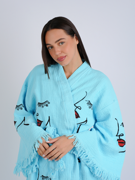 One Size Peshtemal Kimono