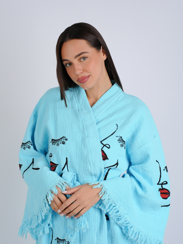 One Size Peshtemal Kimono