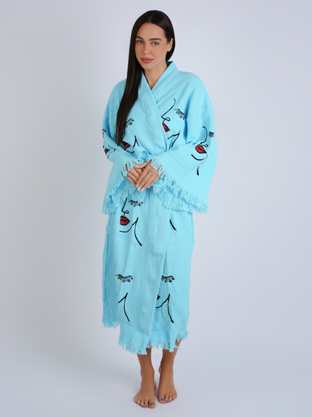 One Size Peshtemal Kimono