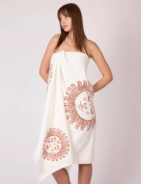Sun Face Towel ( 90cm - 180cm )