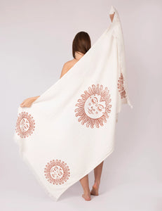 Sun Face Towel ( 90cm - 180cm )